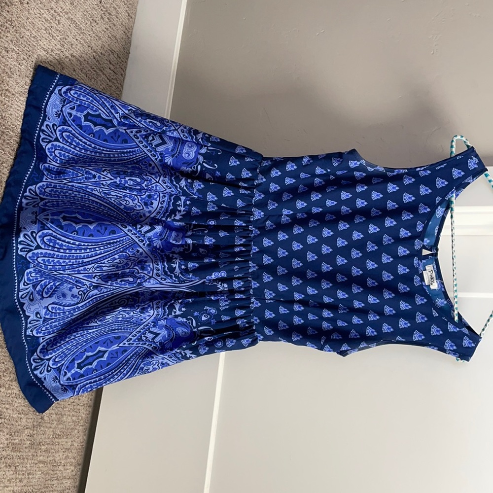 Navy Mini Summer Dress